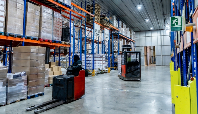 A manutenção de empilhadeiras é importante para a produtividade da empresa